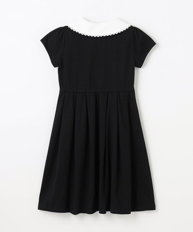 ANY KIDS 襟付き きちんと ワンピース ブラック