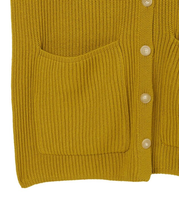 JOSEPH ニューカーディガンステッチボタンスカーフ Amber