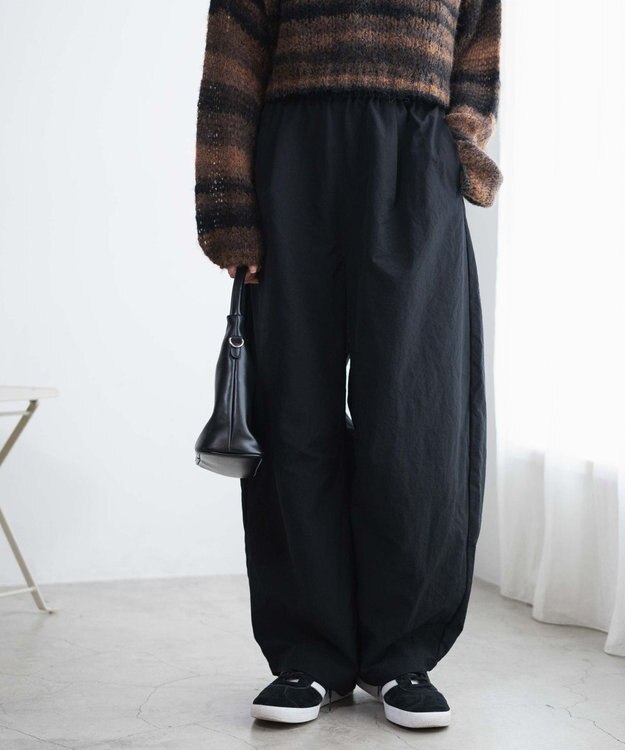 WEGO イージーカーブパンツ ブラック