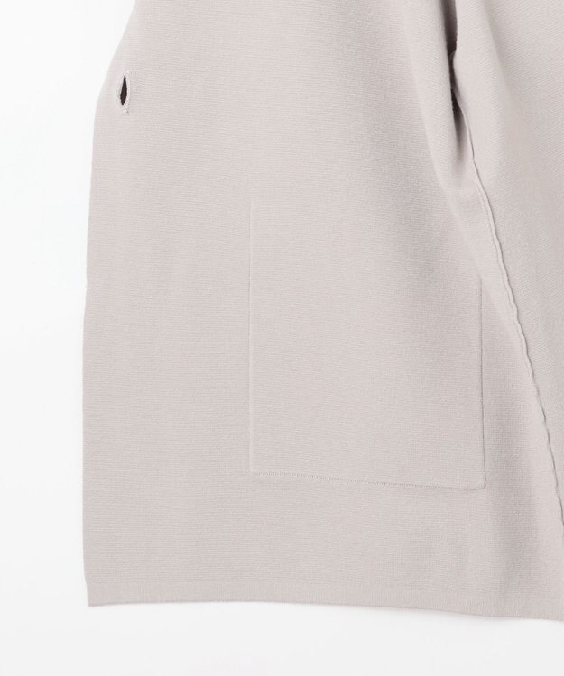 J.PRESS LADIES VIGODA テーラード ニット ジャケット グレージュ系