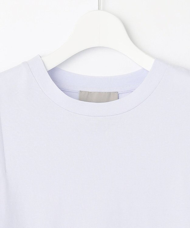 UNFILO 冷感UVケアノースリカットソー スカイブルー系