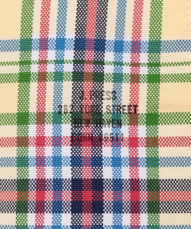 J.PRESS MEN オックスフォードマルチカラーチェック シャツブルゾン イエロー系3