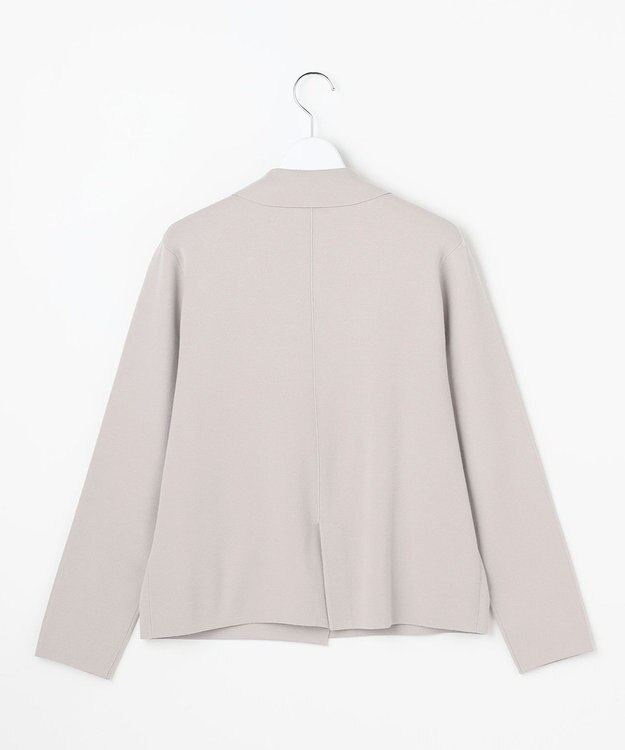 J.PRESS LADIES VIGODA テーラード ニット ジャケット グレージュ系