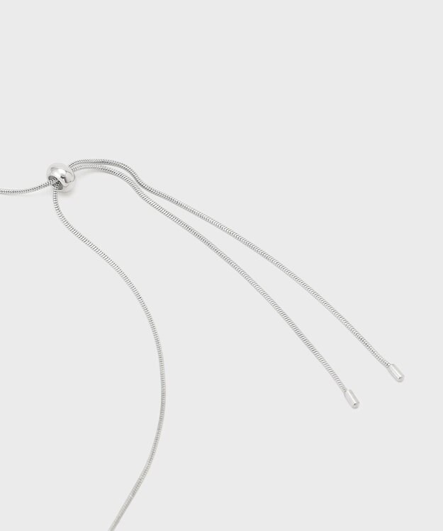 GRACE CONTINENTAL チャンキートップネックレス シルバー