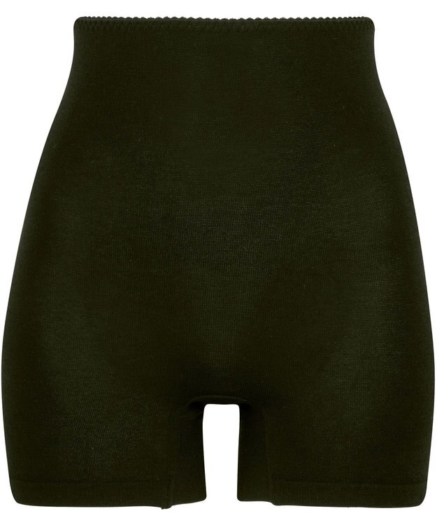 WACOAL ボーイレングスショーツ 腹巻パンツ からだの動きにフィット 保温性(身生地) 一枚ばき可 レディース PPL572 /ワコール ブラック