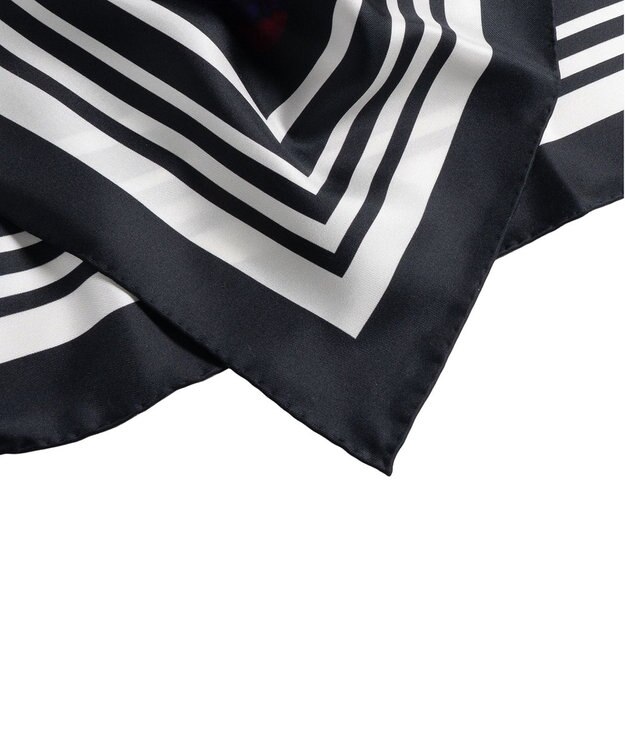 JOSEPH ラージシルクスカーフ Layla Cherry Violet