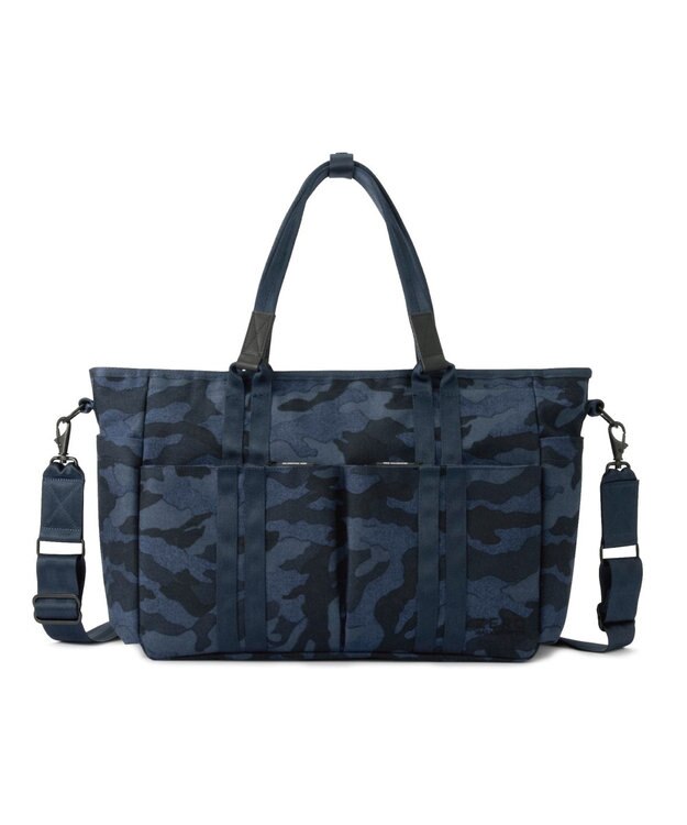 ZERO HALLIBURTON コーデュラ ショルダートートバッグ 82010 ZHG-B1 ゴルフバッグ 2WAY ネイビーカモ