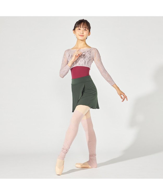 Chacott 【ノーソーイングニット】ノーソーイングレッグウォーマー グレージュ