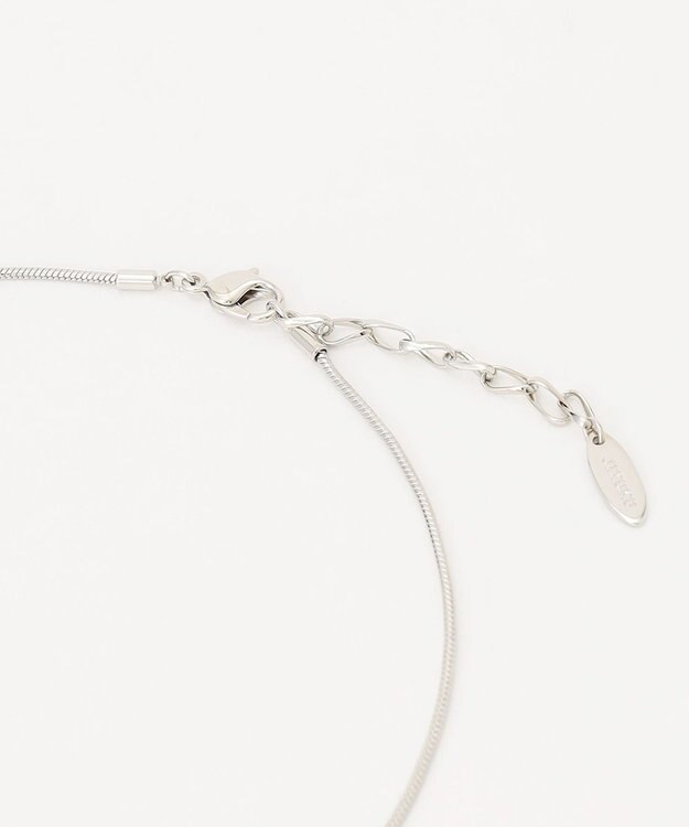 自由区 ダブルロンバス ネックレス シルバー系