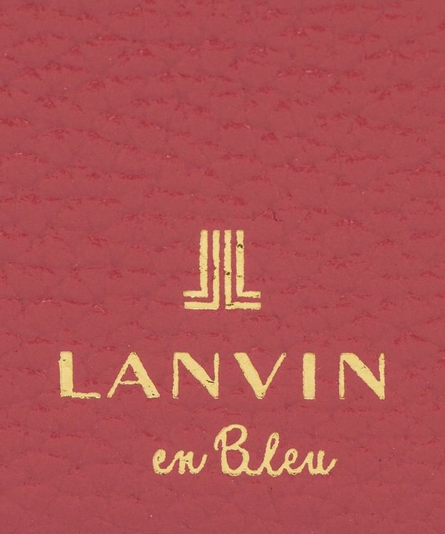LANVIN en Bleu リュバン 薄マチ長財布 ピンク