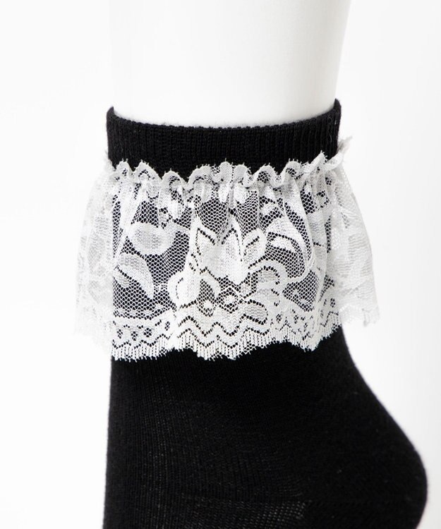 WEGO レースソックス ブラックその他