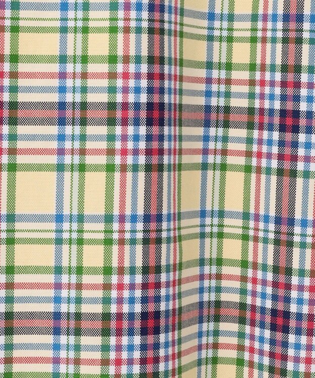 J.PRESS MEN オックスフォードマルチカラーチェック シャツブルゾン イエロー系3