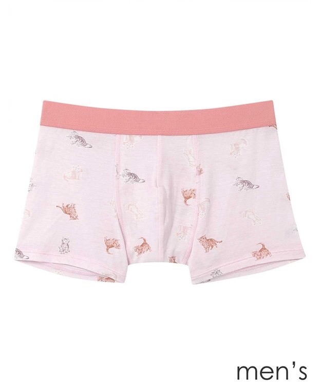 une nana cool 猫プリント メンズボクサーパンツ RP
