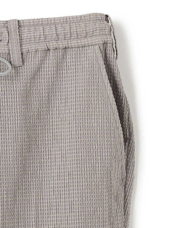 JOSEPH HOMME ＜新色追加＞新素材【通気性/ストレッチ】トリコサッカーストレッチ ドロスト付テーパードパンツ /  PEGG CONVERTIBLE ライトグレー系