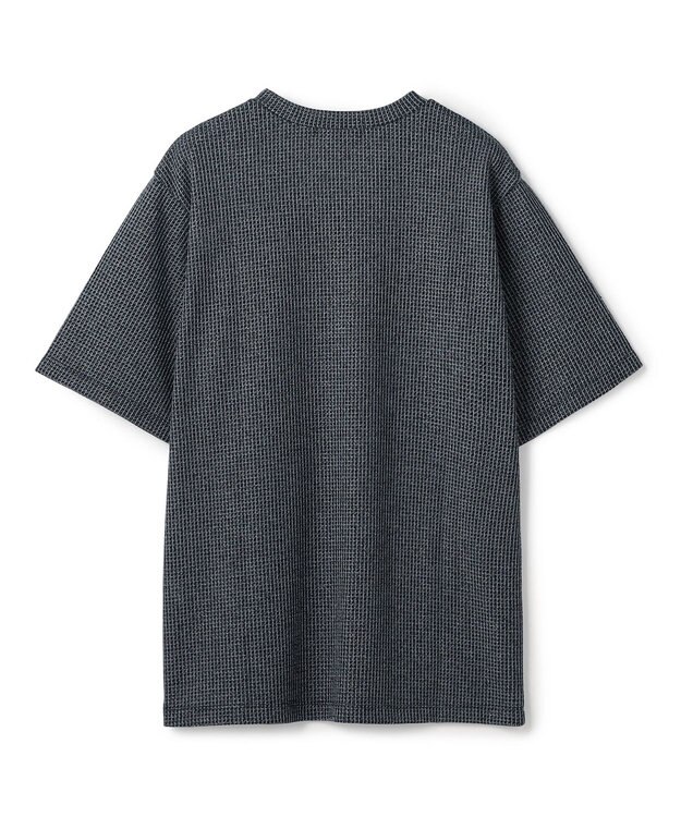 JOSEPH HOMME 【新色追加】メランジクロスジャージー　Vネックカットソー ネイビー系