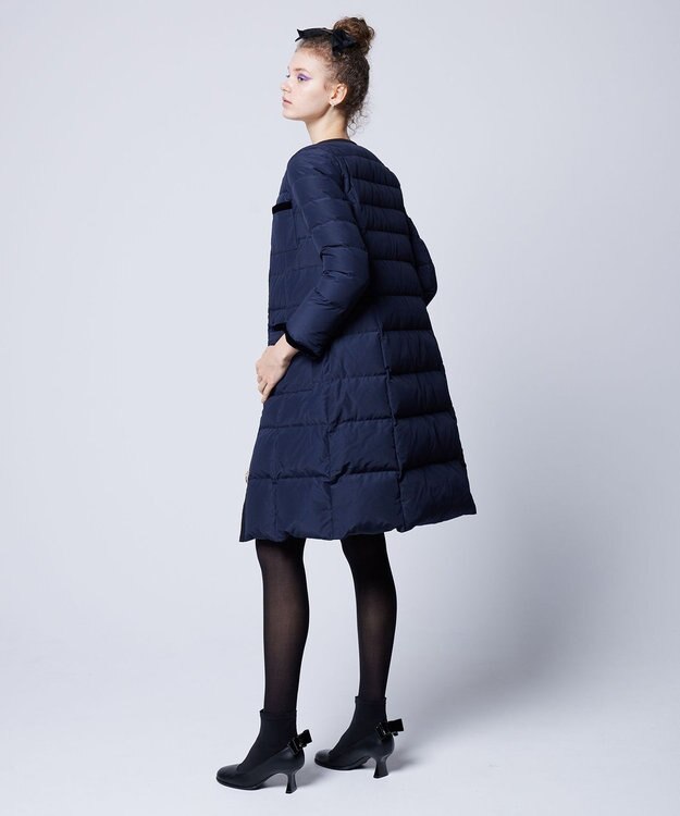 TOCCA COSMO NEW ロングダウンコート ネイビー系
