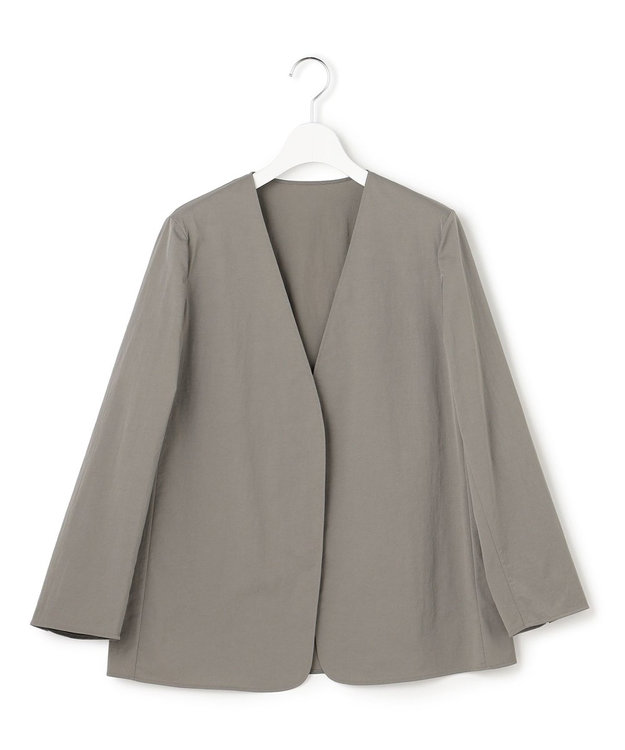 ICB 【CLASSY.掲載・30th ANNIVERSARY】 NEO Unleash ノーカラージャケット スティールカーキ