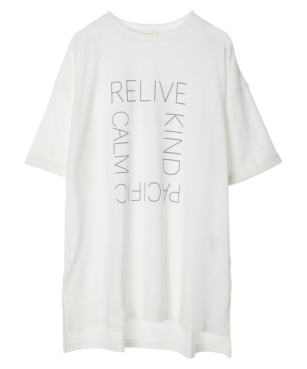 CRAFT STANDARD BOUTIQUE シルケット天竺　スクエアＰＴ　ＢＩＧ　Ｔｅｅ　Ｓ／Ｓ Off White