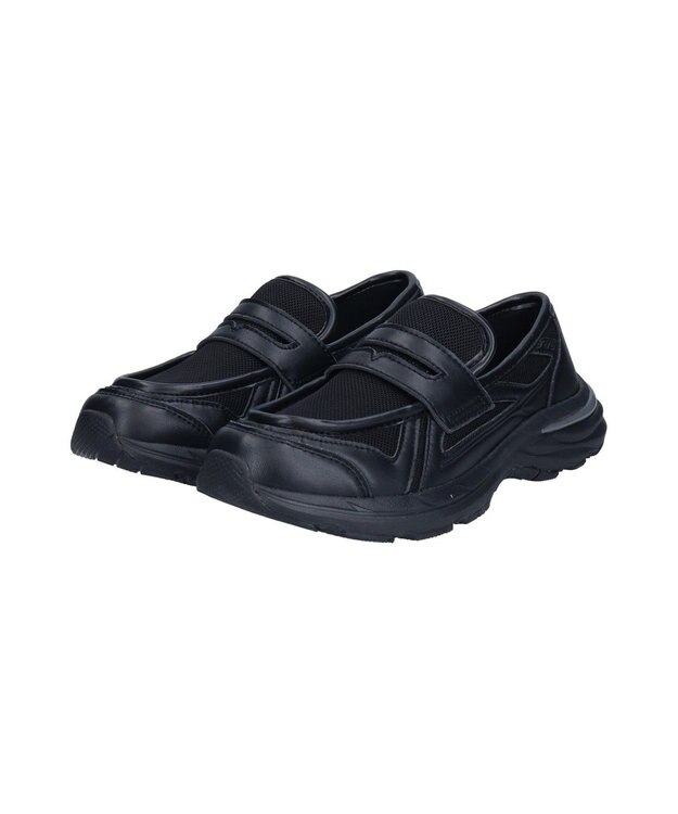 Bridget Birkin 【VINCULUM】スニーカーソールローファー ブラックコンビ