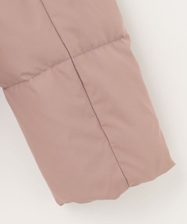 ANY SIS 【撥水】エコファイバーミックスショート ダウン モカピンク