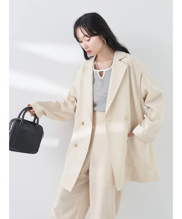 earth music&ecology ２ＷＡＹテーラードジャケット Beige