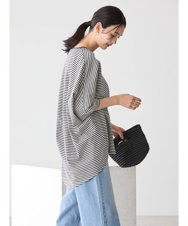 AMERICAN HOLIC ドルマンカットチュニック Border