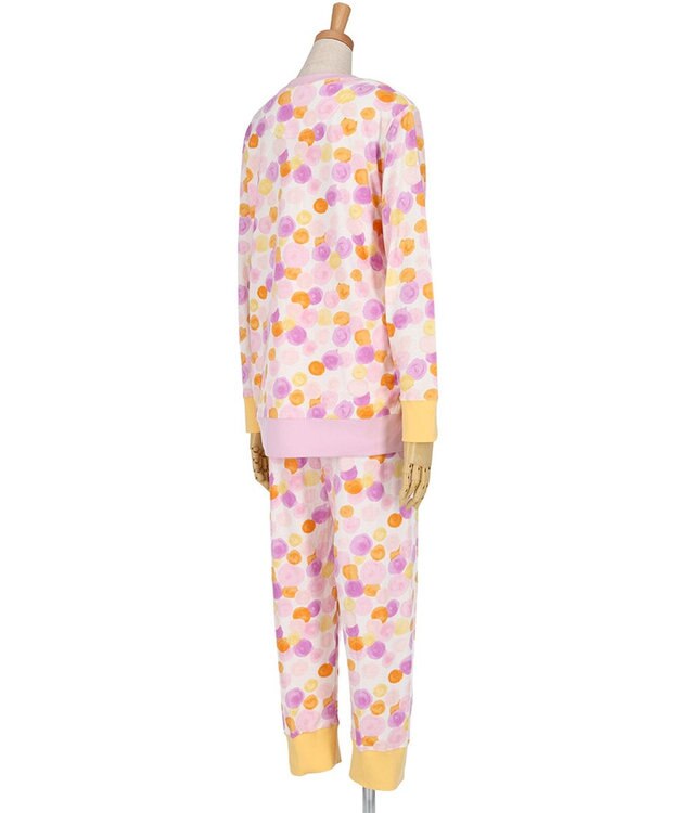tsumori chisato SLEEP ツモリチサト パジャマ 長袖 長ズボン ルームウェア 綿100%(本体) 接結天竺素材 上下セット かぶりタイプ tsumori chisato SLEEP UDX551 /ワコール ピンク