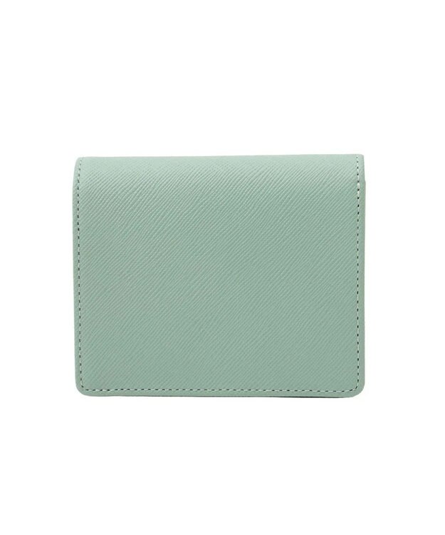LANVIN en Bleu リュクサンブール 二つ折りコンパクト財布 ミント
