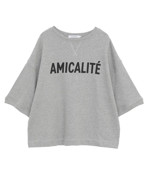 AMERICAN HOLIC アソートロゴルーズドルマンプルオーバー Light Gray Mixture