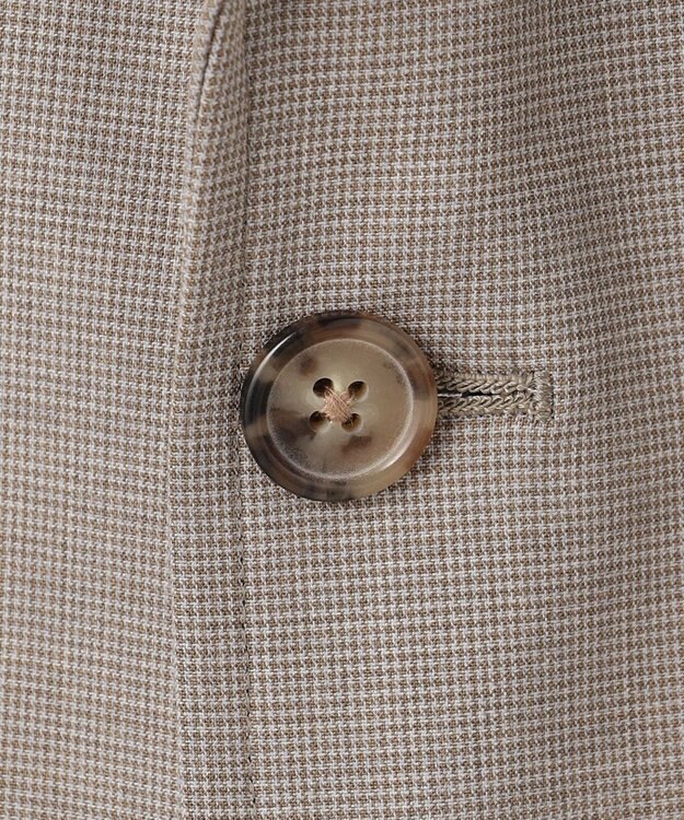 J.PRESS MEN 【セットアップ対応 / ストレッチ性  / 接触冷感 / 洗える】ニューコンセプトウール サマージャケット / 3B ベージュ系8