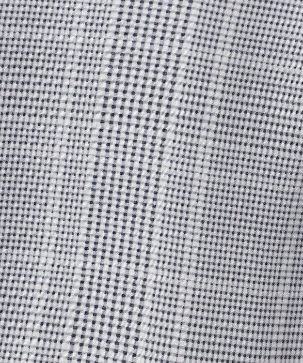 ANY 【洗濯機可能】プリントブラウス グレー系チェック