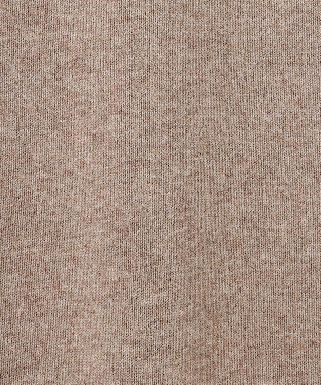 23区 L 【洗える】レイヤードニットツイン ワンピース ブラウン系