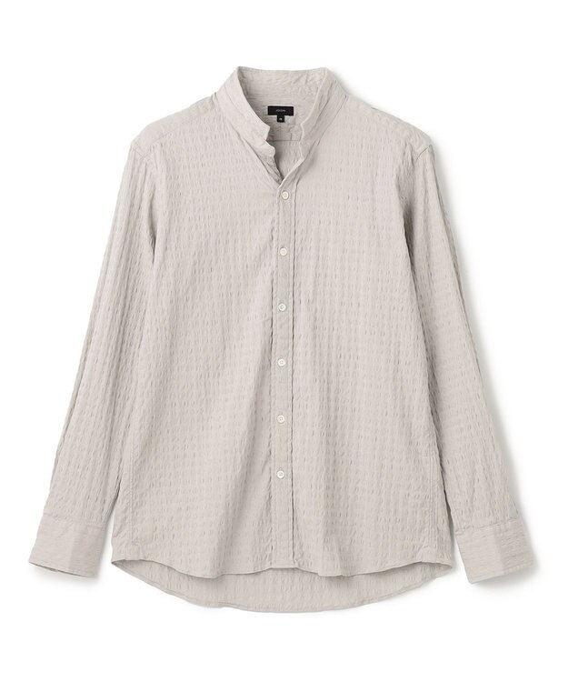 JOSEPH HOMME トリックジャガード　ウイングカラーシャツ アイボリー系