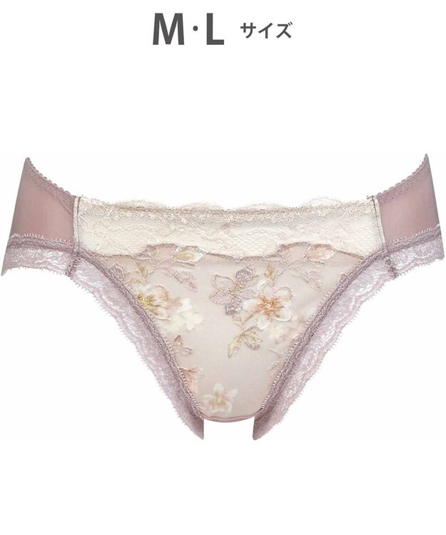 WACOAL ショーツ 【小さく見せるブラ】 BRB453とペア はきこみ丈あさめ はきごこちがよい レディース PRA153 /ワコール ラズベリー