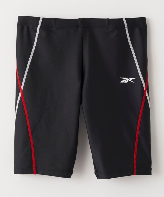 OP／FILA 【Reebok】ステッチ入りロングスパッツ ブラック