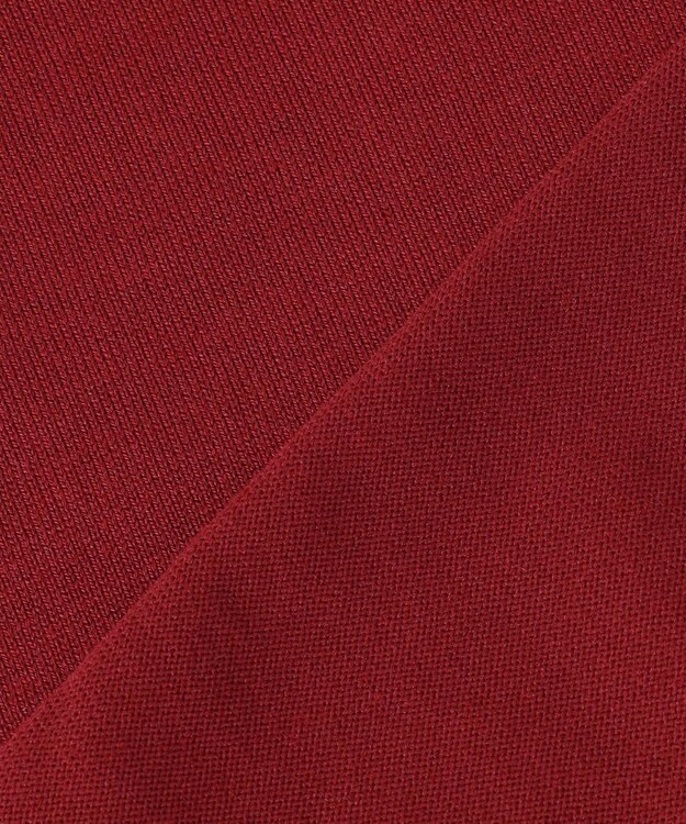 23区 【SLOW/一部店舗限定】コットンシルク Vネック ニット ワイン系