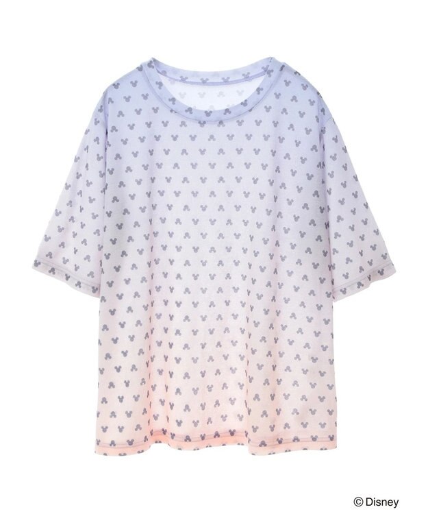 Green Parks ミッキーフレンド／シアープリント半袖プルオーバー Multi