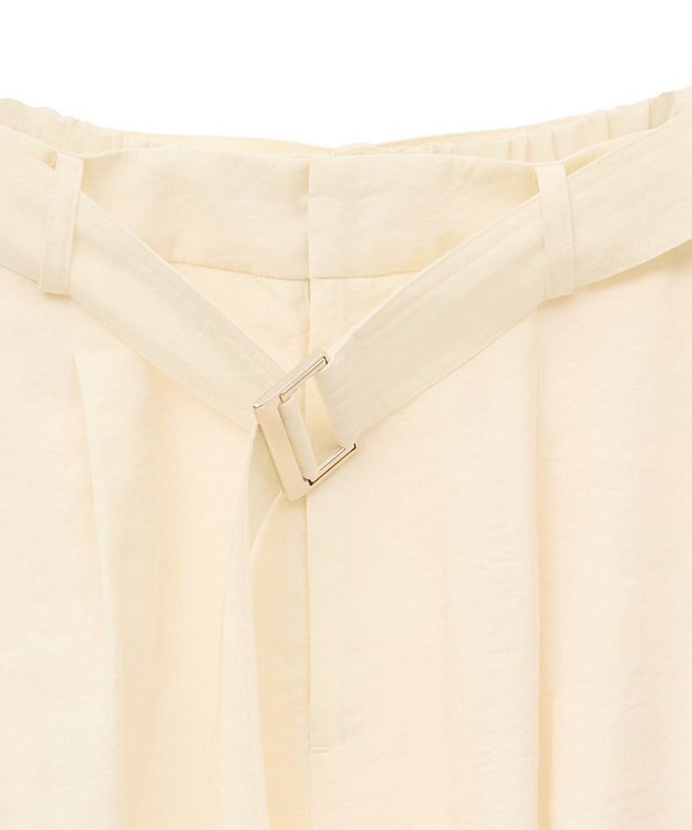 YECCA VECCA ベルテッドカーゴパンツ Ivory