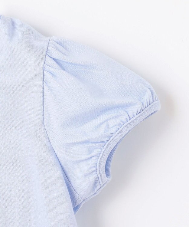 ANY KIDS しゃらしゃらモチーフ Tシャツ サックスブルー（ドレス）