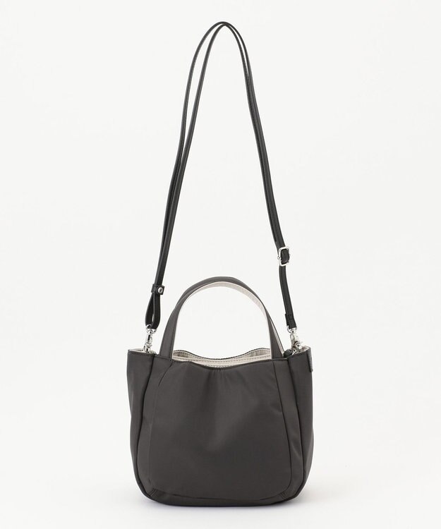 Y'SACCS 【ムック本掲載】ナイロンボンディング2WAYトート　SSサイズ グレー