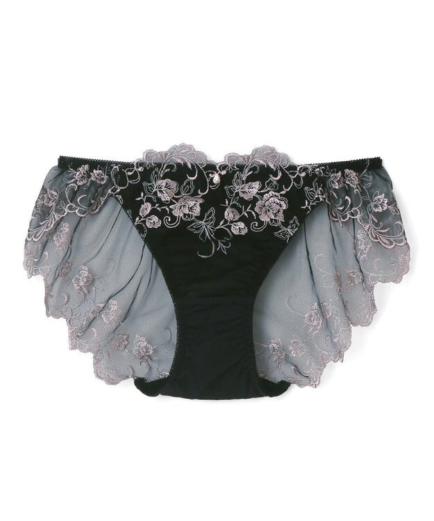 San-ai Resort（三愛水着楽園） エレガントコレクション2404デザインショーツ  【northerly】 ブラック