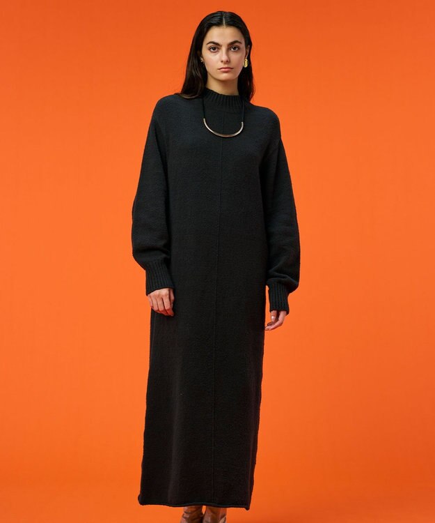 BEIGE， 【洗える】BERTAINA /  ロングニットワンピース C.Gray