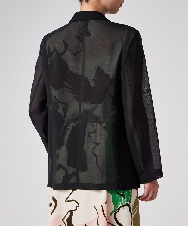 Paul Smith デザイン シアー ジャケット ブラック