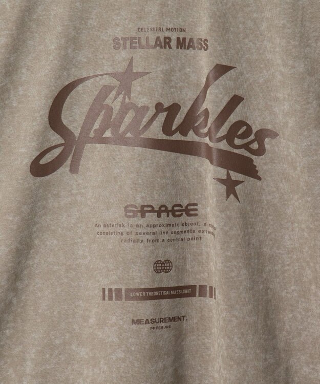 WEGO 【ユニセックス着用ITEM】スノーダイグラフィックT（LS） ベージュ