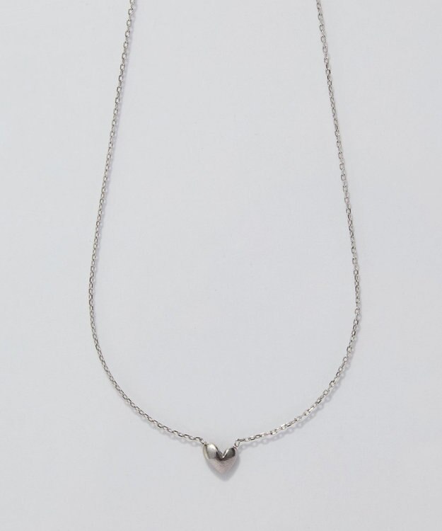 Phoebe 【金属アレルギー対応】スリークハートネックレス　シルバー/サージカルステンレス シルバー