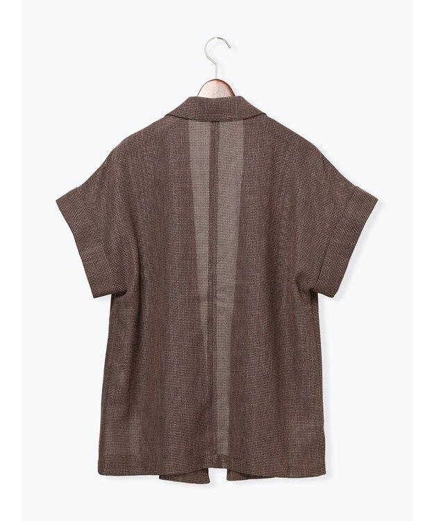 Te chichi カラミメッシュジャケット《2026 SUMMER LOOK item》 ブラウン