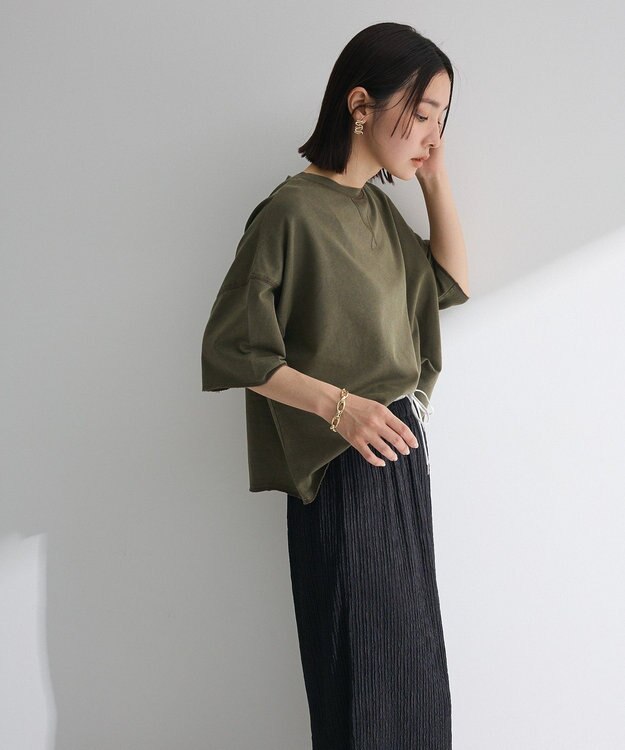 Green Parks ・ＳＵＧＡＲ　ＳＰＯＯＮ　スウェットＴＥＥ Khaki