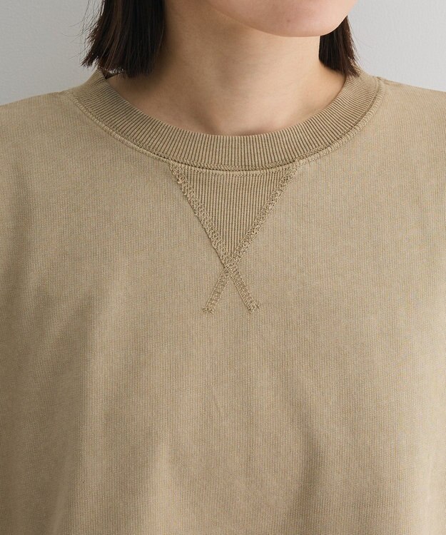 Green Parks ・ＳＵＧＡＲ　ＳＰＯＯＮ　スウェットＴＥＥ Dark Beige