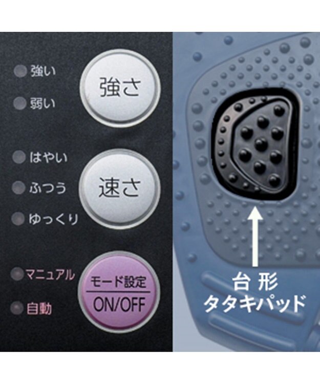 YAMATO テーブル＆キッチン 【TWINBIRD】フットタタキトントン  ネイビーブルー  EM-2706BL ネイビー