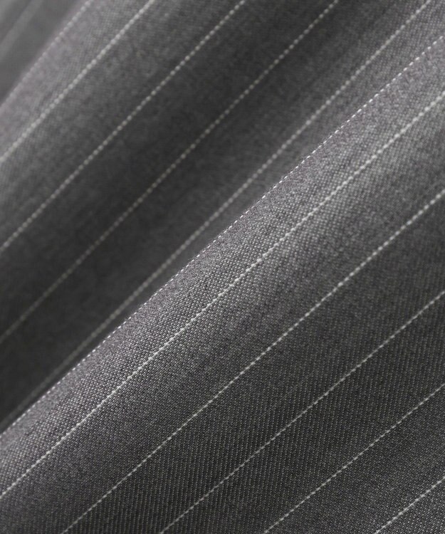 AMERICAN HOLIC 【2点セット・マルチ機能】タイトスカート+ショート丈シャツ Stripe Gray
